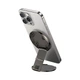 Магнитный металлический держатель-подставка Baseus PrimeTrip VX1 Versatile Travel Magnetic Phone Holder Round Black + магнитное кольцо - изображение 4