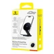 Магнитный металлический держатель-подставка Baseus PrimeTrip VX1 Versatile Travel Magnetic Phone Holder Round Black + магнитное кольцо - изображение 14