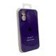 Чохол для смартфона Silicone Full Case AA Camera Protect for Apple iPhone 17 22,Dark Purple (FullAAi17-22) - изображение 2