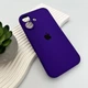 Чохол для смартфона Silicone Full Case AA Camera Protect for Apple iPhone 17 22,Dark Purple (FullAAi17-22) - изображение 4