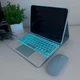 Чехол с клавиатурой с подсветкой и мышкой FegishCase Apple iPad Air 5 (10.9") 2022 Ukrainian keyboard, Blue - изображение 2