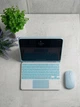 Чехол с клавиатурой с подсветкой и мышкой FegishCase Apple iPad Air 5 (10.9") 2022 Ukrainian keyboard, Blue - изображение 3