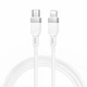Кабель Hoco X109 Energy PD Type-C – Lightning 27 Вт 1 м білий - изображение 1