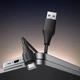 Кабель Hoco X124 USB – Type-C 2.3 А 1 м чорний - зображення 6