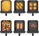 Мультипіч Sencor Dual Vita Fryer SFR1250BK - зображення 4