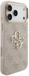 Чохол для смартфона Guess 4G Big 4G Classic Logo Big Strap Metal Buttons для Apple iPhone 17 Pro Max Pink (3666339488895) - зображення 4