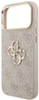 Чохол для смартфона Guess 4G Big 4G Classic Logo Big Strap Metal Buttons для Apple iPhone 17 Pro Max Pink (3666339488895) - зображення 5