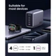 Зарядное устройство Ugreen 5xUSB 300W Nexode (5хUSB-C) CD333 (90903B) - изображение 6