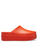 Жіночі крокси слайди Crocs Dylan Platform Clog Red (36-37, червоний) - изображение 2