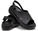 Жіночі сандалі Crocs Brooklyn Luxe Cross Strap Black (42-43, чорний) - изображение 1