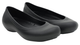 Жіночі балетки Crocs At Work Flat Black (39-40, чорний) - изображение 1