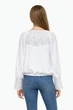 Блузка для девочки с длинным рукавом Sly 124/S/18 белый 164 - изображение 2