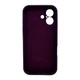 Чохол для смартфона Silicone Full Case AA Camera Protect for Apple iPhone 17 59,Berry Purple - изображение 3
