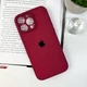 Чохол для смартфона Silicone Full Case AA Camera Protect for Apple iPhone 16 Pro 47,Plum - изображение 6