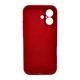 Чохол для смартфона Silicone Full Case AA Camera Protect for Apple iPhone 17 20,China Red - изображение 3