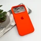 Чохол для смартфона Silicone Full Case AA Open Cam for Apple iPhone 17 Pro 52,Orange - изображение 4