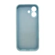 Чохол для смартфона Silicone Full Case AA Camera Protect for Apple iPhone 17 27,Mist Blue - изображение 3