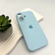 Чохол для смартфона Silicone Full Case AA Camera Protect for Apple iPhone 17 27,Mist Blue - изображение 4
