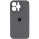 Чохол для смартфона Silicone Full Case AA Camera Protect for Apple iPhone 14 Pro Max 12,Dark Grey - изображение 1