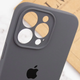 Чохол для смартфона Silicone Full Case AA Camera Protect for Apple iPhone 14 Pro Max 12,Dark Grey - изображение 7