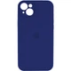 Чохол для смартфона Silicone Full Case AA Camera Protect for Apple iPhone 13 39,Navy Blue - изображение 1