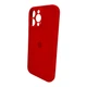 Чохол для смартфона Silicone Full Case AA Camera Protect for Apple iPhone 16 Pro Max 11,Red - изображение 4