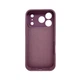 Чохол для смартфона Silicone Full Case AA Camera Protect for Apple iPhone 17 Pro 60,Taro Purple - изображение 3