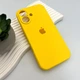 Чохол для смартфона Silicone Full Case AA Camera Protect for Apple iPhone 17 56,Sunny Yellow - изображение 4