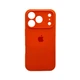Чохол для смартфона Silicone Full Case AA Camera Protect for Apple iPhone 17 Pro Max 52,Orange - изображение 1