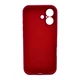 Чохол для смартфона Silicone Full Case AA Camera Protect for Apple iPhone 17 21,Rose Red - изображение 3