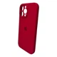 Чохол для смартфона Silicone Full Case AA Camera Protect for Apple iPhone 16 Pro 35,Maroon - изображение 5