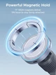 Автодержатель для телефона с беспроводной зарядкой UGREEN W758 Magnetic 25W Qi2.2 Starlight Blue (UGR-55967) - изображение 4