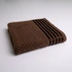 Набор махровых полотенец SOFT 3шт GM Textile 40х70см, 50х90см, 70х140см 500г/м2 (Коричневый) - изображение 5