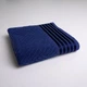 Комплект махровых полотенец SOFT 2шт GM Textile 50х90см, 70х140см 500г/м2 (Темно-синий) - изображение 2