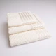 Набор махровых полотенец SOFT 3шт GM Textile 40х70см, 50х90см, 70х140см 500г/м2 (Ванильный) - изображение 1