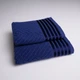 Комплект махровых полотенец SOFT 2шт GM Textile 50х90см, 70х140см 500г/м2 (Темно-синий) - изображение 1