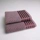 Комплект махровых полотенец SOFT 2шт GM Textile 50х90см, 70х140см 500г/м2 (Виноградный) - изображение 1