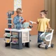 Интерактивный супермаркет Smoby Toys Smart с тележкой, звуковыми и световыми эффектами 42 аксессуара размер 60х60х90 см (7600350245) - изображение 4