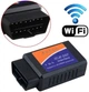Автосканер ELM327 WiFi v1.5 OBD2 діагностичний адаптер PIC18F25K80 для авто сканер помилок Check Engine діагностика ЕБУ OBD-II для Android iOS Windows Linux зчитування та скидання кодів несправностей автомобільний діагностичний інтерфейс - изображение 2