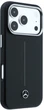 Чохол для смартфона Mercedes-Benz Leather Semi Wrap Iconic Line MagSafe для Apple iPhone 17 Pro Black (3666339617707) - зображення 5