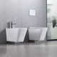 Біде підвісне Devit Flow Square DFL0520400W - зображення 4