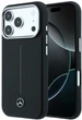 Чохол для смартфона Mercedes-Benz Leather Semi Wrap Iconic Line MagSafe для Apple iPhone 17 Pro Max Black (3666339617714) - зображення 1