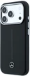 Чохол для смартфона Mercedes-Benz Leather Semi Wrap Iconic Line MagSafe для Apple iPhone 17 Pro Max Black (3666339617714) - зображення 3