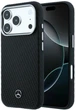 Чохол для смартфона Mercedes-Benz Leather Semi Wrap Wood Effect MagSafe для Apple iPhone 17 Pro Black (3666339617929) - зображення 2