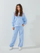 Костюм толстовка+штани для дівчинки Dinomin 391 164 см Блакитний shop (2000999463556) - изображение 1