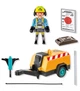 Zestaw zabawek dla dzieci Playmobil Action Heroes Pracownik budowlany z młotem pneumatycznym 71752 (4008789717528) - obraz 3