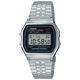 Электронные наручные часы Casio A159WA-N1, цифровые с подсветкой, стальной браслет - изображение 1