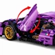Конструктор машина Техник Lamborghini Фиолетовый детский конструктор для мальчиков гоночная спортивная машинка Lamborghini для сборки для взрослых и детей большой игровой развивающий набор подарок на день рождения 1314 деталей - изображение 7