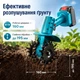 Акумуляторний культиватор Gemei 18V ручний садовий 2 АКБ 160 мм для городу - зображення 8