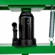 Підлоговий гідравлічний прес зусилля 12 т вертикальний сервісний для СТО майстерні гаража діапазон 650 мм надійний пресувальний верстат для ремонтних робіт монтажа демонтажа деталей гідропрес для автосервісу шиномонтажа ширина 420 мм Helper HP - 1112 - зображення 11